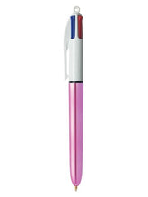 Load image into Gallery viewer, Bic 4 Colours Shine Pink Body 1.0mm Point 0.4mm Line PK12