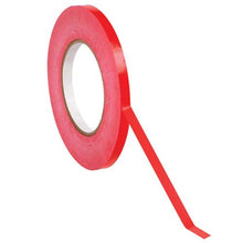 Load image into Gallery viewer, Value PVC Bag Neck Tape 9mm x 66m  Red PK6