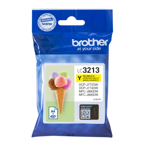 Brother LC3213Y Yellow Ink 10ml
