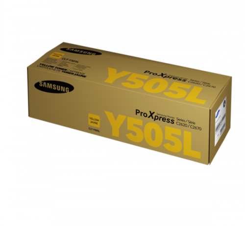 Samsung CLT Y505L Yellow Toner 3.5K