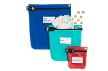 Load image into Gallery viewer, Versapak Secure Cash Bag Medium Blue
