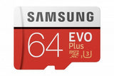 Samsung Flash Card 64GB Evo Plus Micro SD wa
