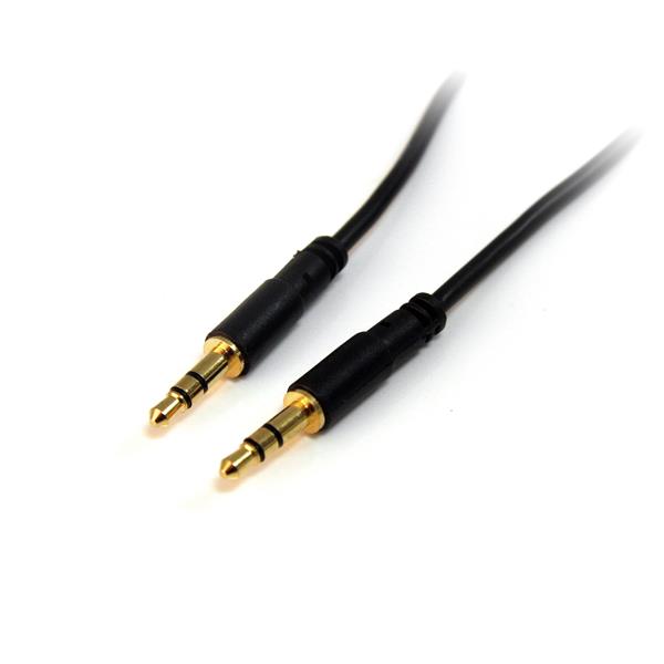 StarTech MU10MMS 10ft Slim 3.5mm Audio Cable