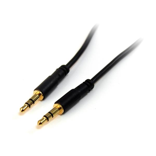 StarTech MU3MMS 3ft Slim 3.5mm Stereo Cable