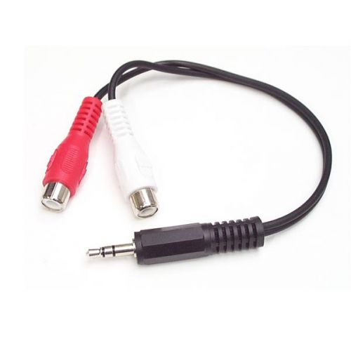 StarTech 6in 3.5mm Male to 2x RCA