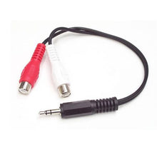 Load image into Gallery viewer, StarTech 6in 3.5mm Male to 2x RCA