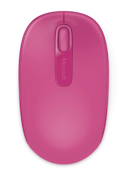 Microsoft Wireless Mouse 1850 Magenta Pink
