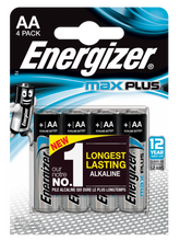 Load image into Gallery viewer, Energizer Max Plus AA PK4