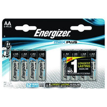 Load image into Gallery viewer, Energizer Max Plus AA PK8