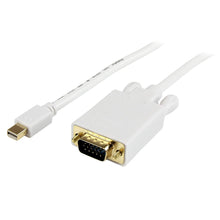 Load image into Gallery viewer, StarTech MDP2VGAMM3W 3 ft Mini DisplayPort to VGA Adapter