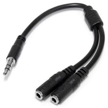 Load image into Gallery viewer, StarTech Slim Stereo Splitter M to 2x F Cable
