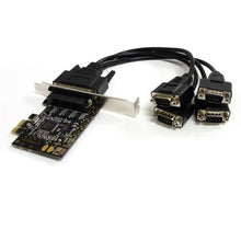 Load image into Gallery viewer, StarTech 4 Port RS232 PCI Express Serial Card