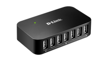Load image into Gallery viewer, D-Link DUB-H7/B Hi Speed USB 2.0 7 Port Hub