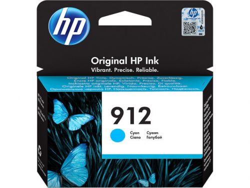HP 3YL77AE 912 Cyan Ink 3ml