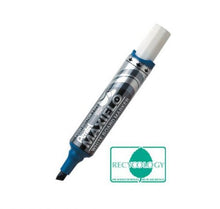 Load image into Gallery viewer, Pentel Maxiflo Whiteboard Marker Chisel Tip Blue PK12