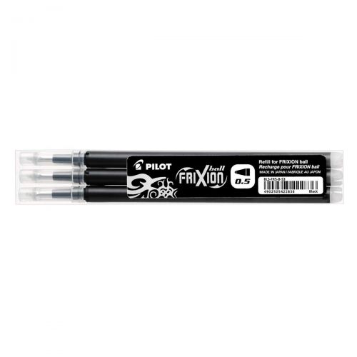 Frixion Clicker refill 0.5 BK PK3