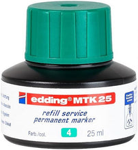 Load image into Gallery viewer, edding MTK 25 Refill Ink For Permanent Marker Green