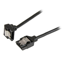 Load image into Gallery viewer, StarTech LSATARND6R1 6in Round SATA to Right Angle SATA Cable