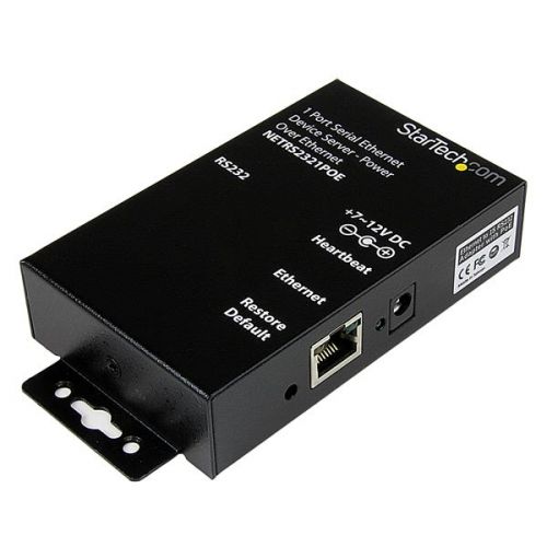 Startech 1 Port RS232 Serial Device Server PoE