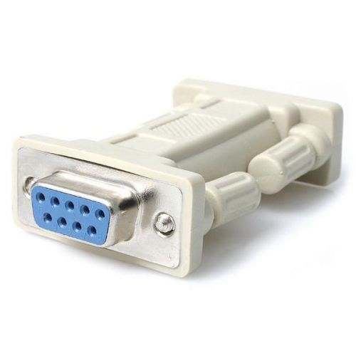 Startech DB9 RS232 Null Modem Adapter Cable FF