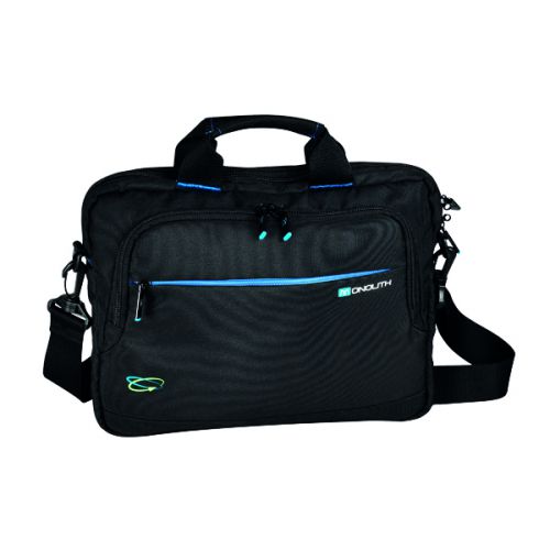 Monolith Blue Line Chrome Briefcase 13.3in