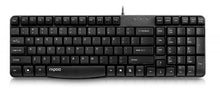 Load image into Gallery viewer, Rapoo N2400 Wired USB Black Keyboard