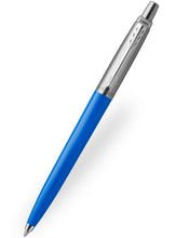 Load image into Gallery viewer, Parker Medium Ballpoint Jotter Blue Barrel Blue Ink Pen