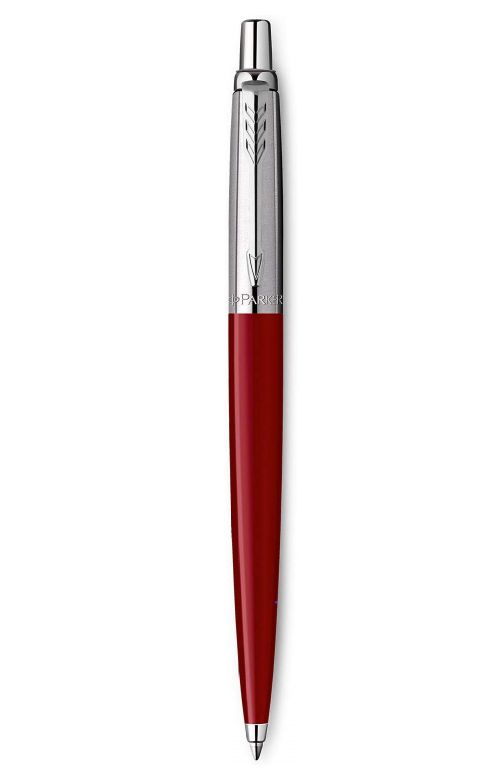 Parker Medium Ballpoint Jotter Red Barrel Blue Ink Pen