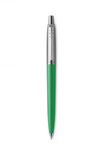 Load image into Gallery viewer, Parker Medium Ballpoint Jotter Green Barrel Blue Ink Pen