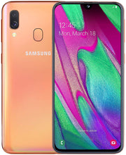 Load image into Gallery viewer, Samsung SM-A405FZODBTU Galaxy A40 Coral