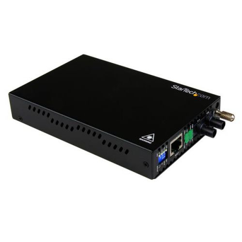 10 100 Mbps MM Fiber Converter ST 2km