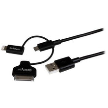 Load image into Gallery viewer, Lightning 30 pin Dock Micro USB to USB