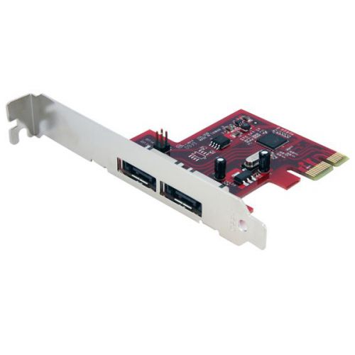 2 Port SATA 6Gbps eSATA Controller Card