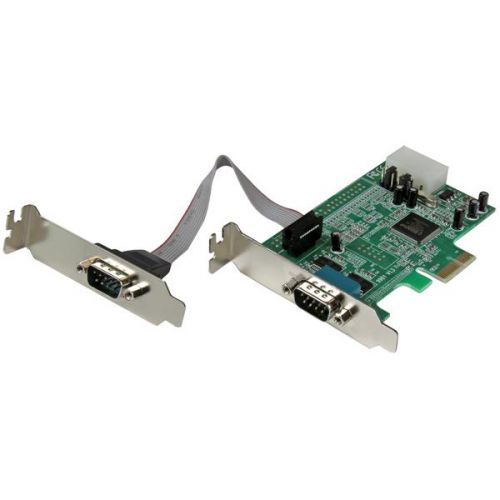 2 Port LP PCIe Serial Card 16550 UART