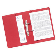 Load image into Gallery viewer, Forever Pocket Spiral File Foolscap Red PK25