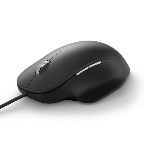 Microsoft Ergonomic USB Black Mouse