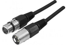 Load image into Gallery viewer, 1m XLR to XLR Audio Cable Black
