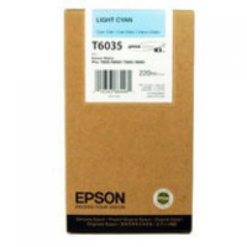 Epson C13T603500 T6035 Light Cyan Ink 220ml
