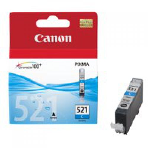 Canon 2934B001 CLI521 Cyan Ink 9ml