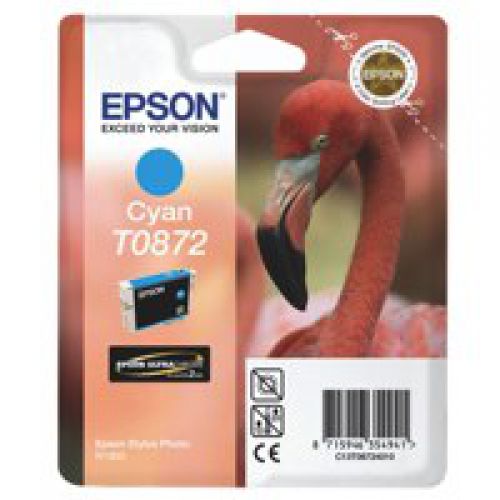 Epson C13T08724010 T0872 Cyan Ink 11ml