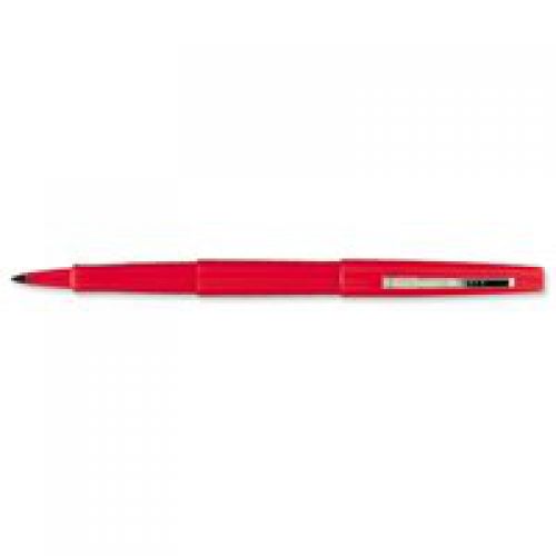 Paper Mate Flair Original Felt Tip Pen Medium Red PK12