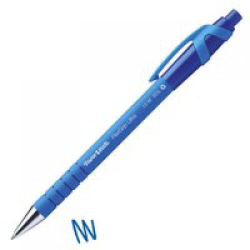 Paper Mate Flexgrip Ultra Medium Tip 1.0 mm Blue Ink PK12
