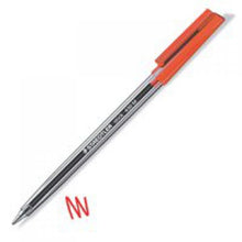 Load image into Gallery viewer, Staedtler 430 Stick Ball Pen Med 0.35mm Red PK10