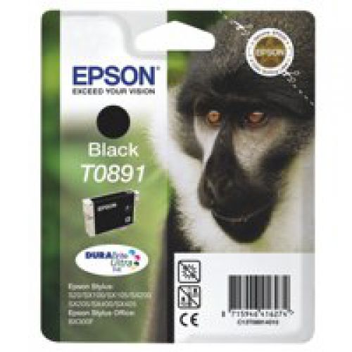 Epson C13T08914011 T0891 Black Ink 6ml
