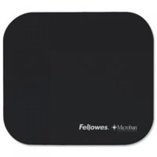 Value Fellowes Mouse Pad w/ Microban Protection Blk 5933907