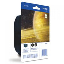 Load image into Gallery viewer, Brother LC1100BK Black Ink 2x10ml Twinpack - xdigitalmedia