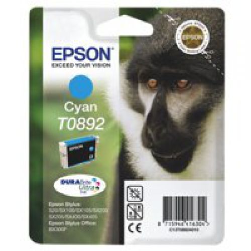 Epson C13T08924011 T0892 Cyan Ink 3.5ml