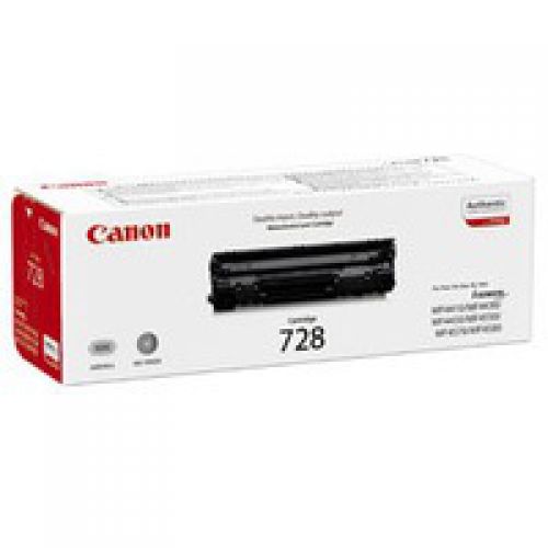 Canon 3500B002 728 Black Toner 2.1K