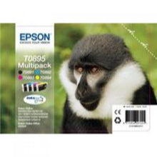Load image into Gallery viewer, Epson C13T08954010 T0895 Black Colour Ink 6ml 3x3.5ml Multi