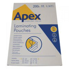 Load image into Gallery viewer, Value Fellowes Laminating Pouch A4 2x75mu 6005301 (PK200)